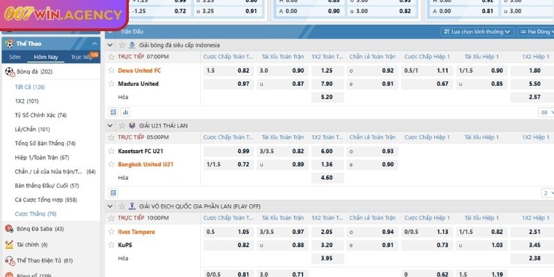 Khái niệm và ý nghĩa của kèo nhà cái 007win