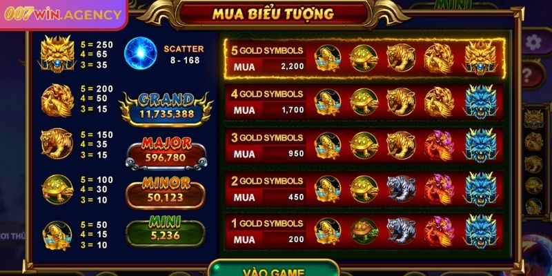 Giới thiệu về Kho Báu Tứ Linh 007Win