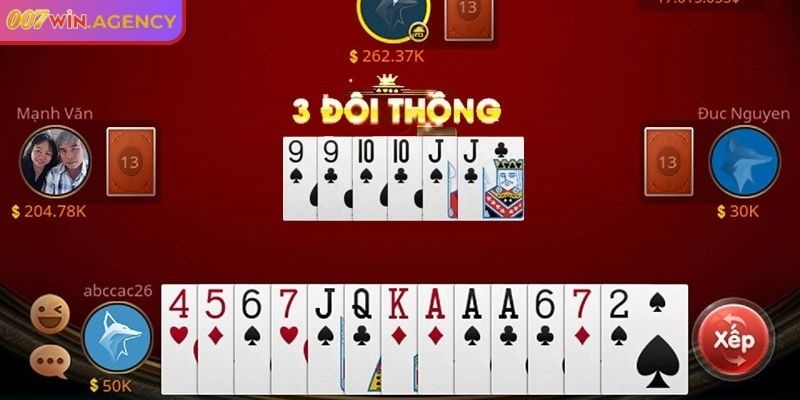 Giới thiệu về trò chơi Tiến lên 007win