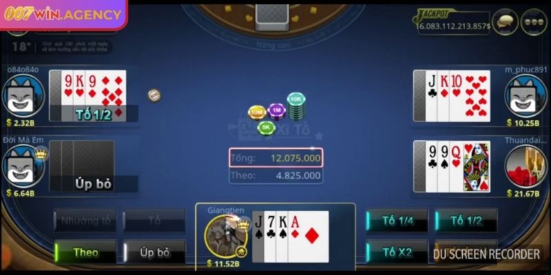 Xì Tố 007win – Sảnh Game Đẳng Cấp Cho Người Mê Chiến Thuật 1 Giới thiệu game xì tố 007win