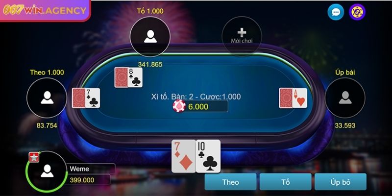 Xì Tố 007win – Sảnh Game Đẳng Cấp Cho Người Mê Chiến Thuật 3 Rèn luyện kỹ năng đọc vị trong xì tố