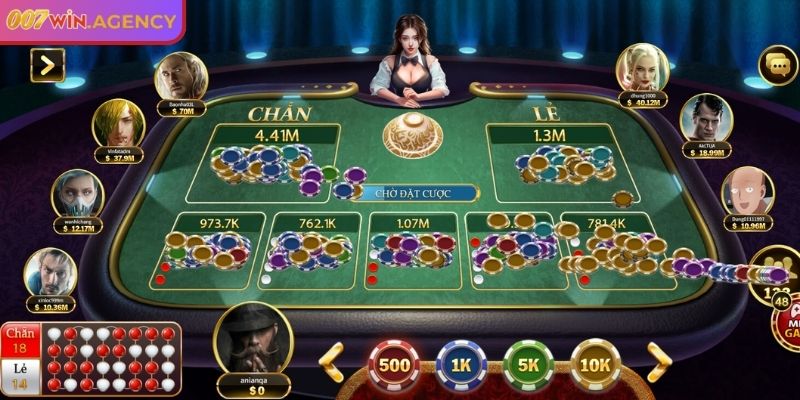 Các bước để bắt đầu tham gia chơi xóc đĩa 007Win